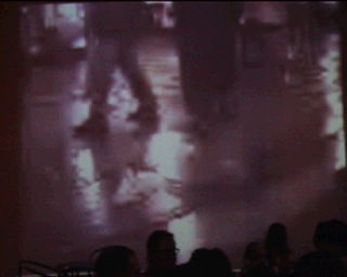 photo opf projection at Chapter Arts