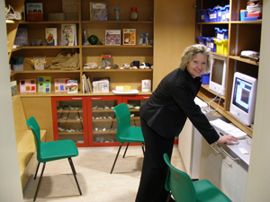 architects impression of the new classroom interior